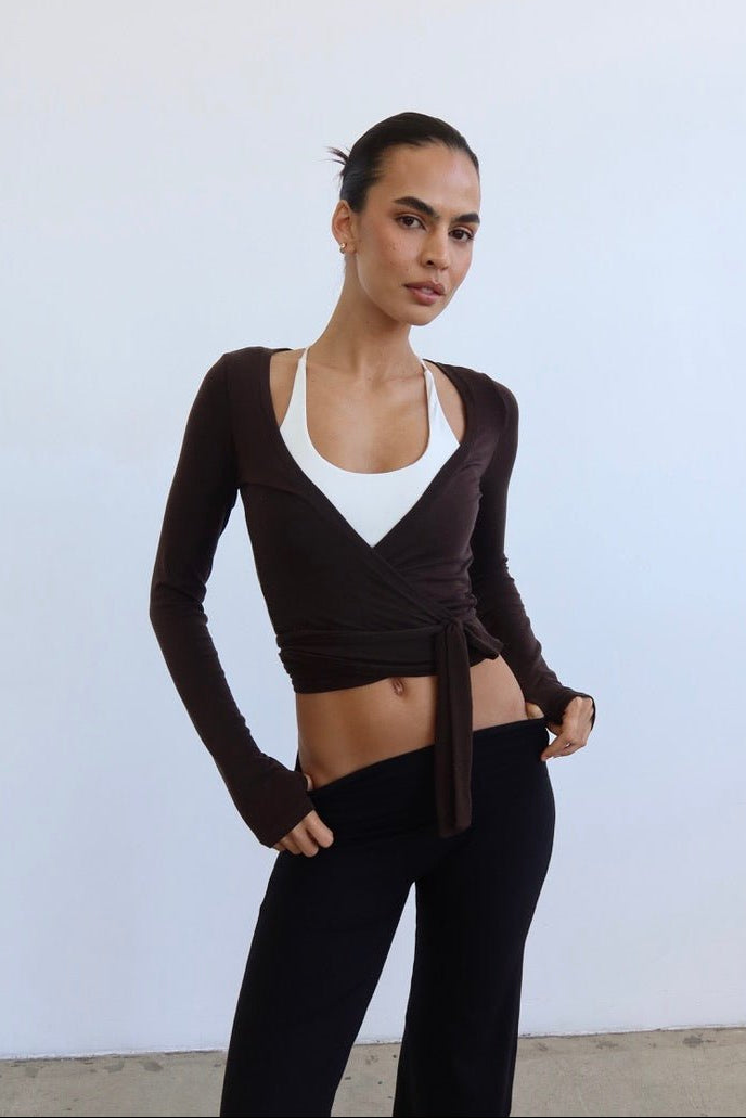 The Everyday Wrap - Deep Chocolate - olessa