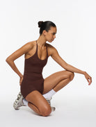 Thoughtfully created chocolate activewear made with rapidly renewable bamboo and delivered in 100% compostable packaging