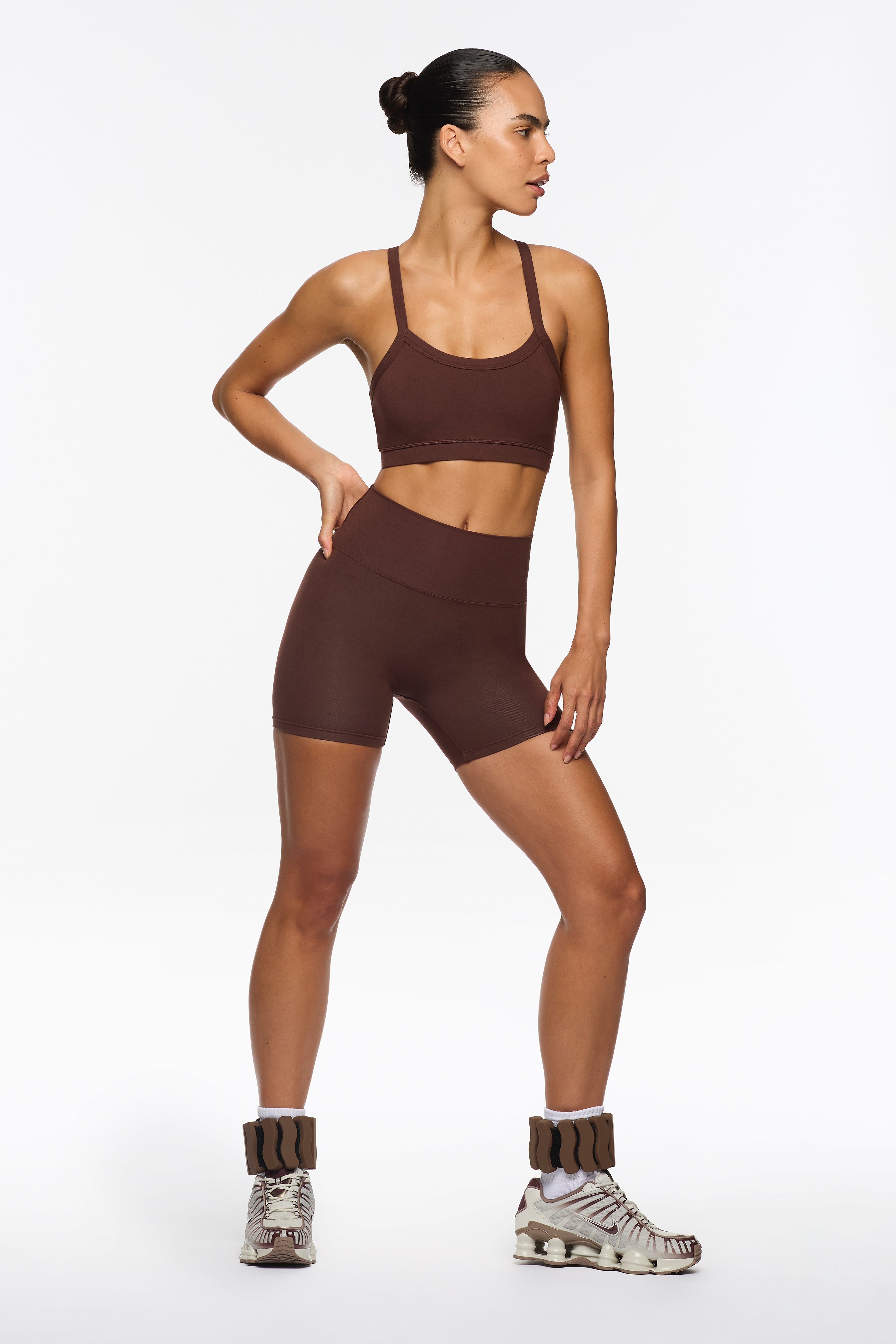 Premium The Signature 4" Shorts — Chocolate made from rapidly renewable bamboo - hypoallergenic and moisture-wicking