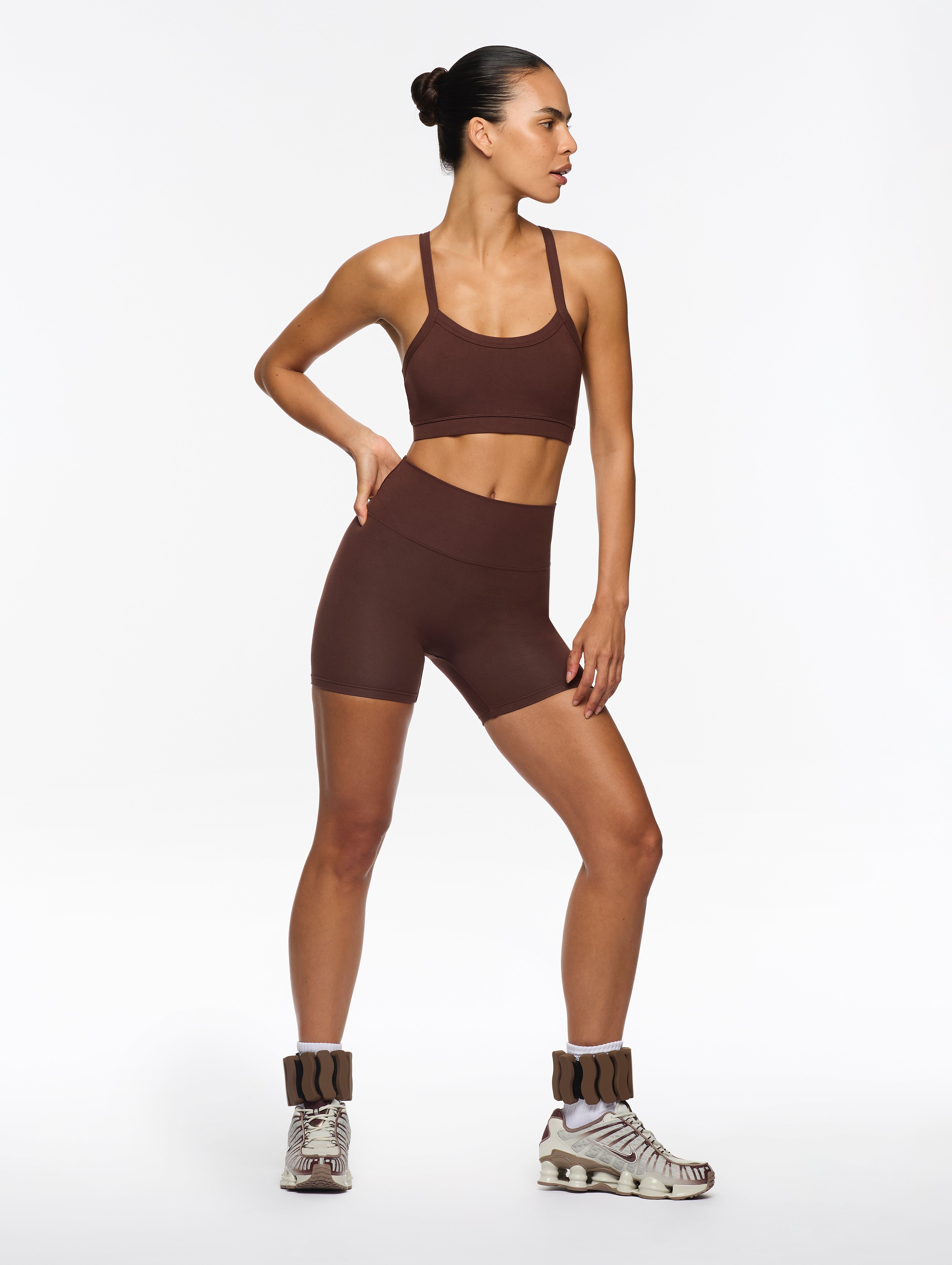 Premium The Signature 4" Shorts — Chocolate made from rapidly renewable bamboo - hypoallergenic and moisture-wicking