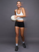 White Everyday Bamboo Tank - temperature-regulating fibers for a fresh and breathable feel-good fit by Olessa