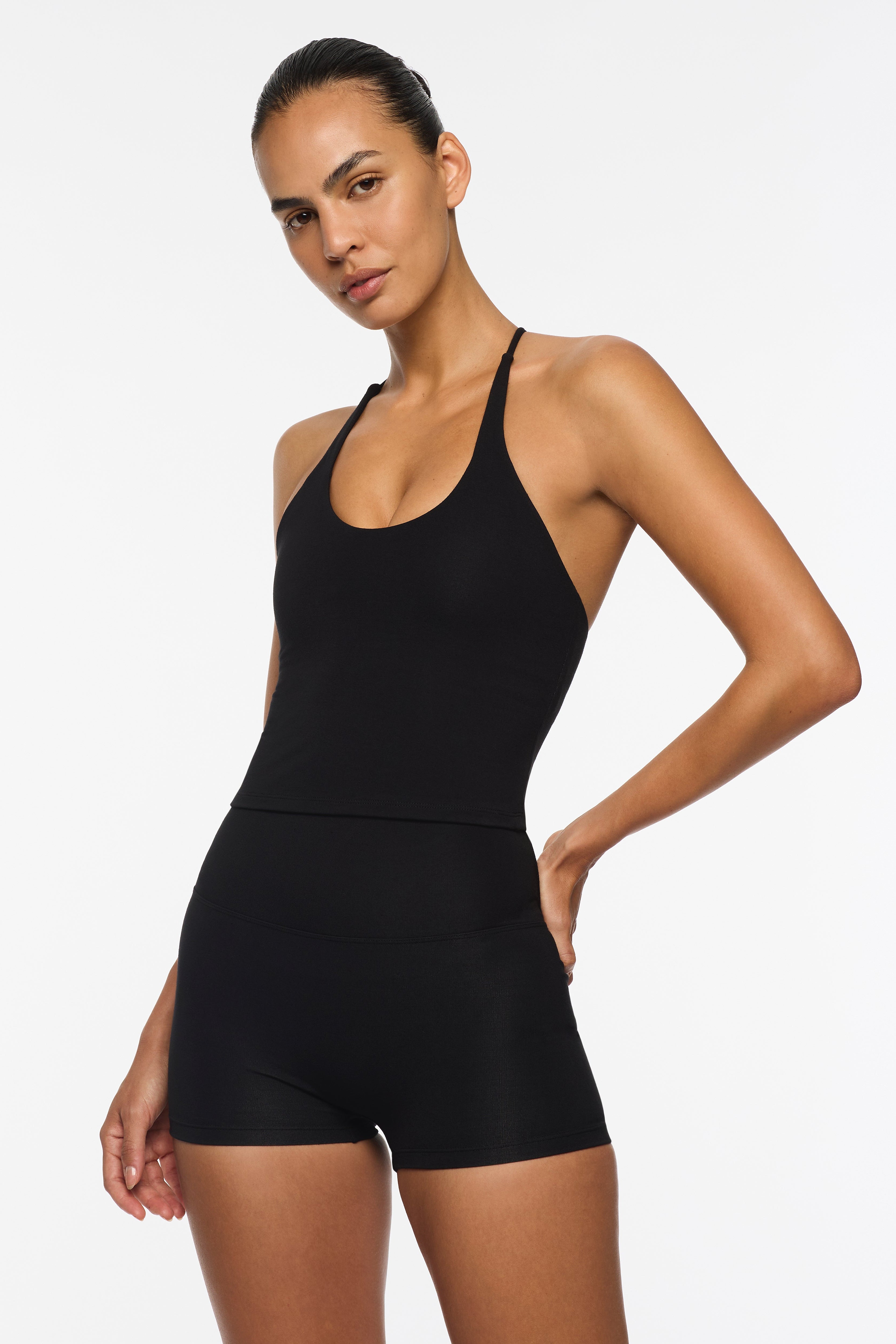 Engineered for skin safety with over 85% plant-based fibres and recycled elastane for supportive stretch
