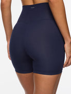 Signature Navy Tanboocel™ fabric produced in a non-polluting, closed-loop system for high-performance skin safety