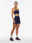 Premium Essential Bamboo Bralette - Navy made from rapidly renewable bamboo - hypoallergenic and moisture-wicking